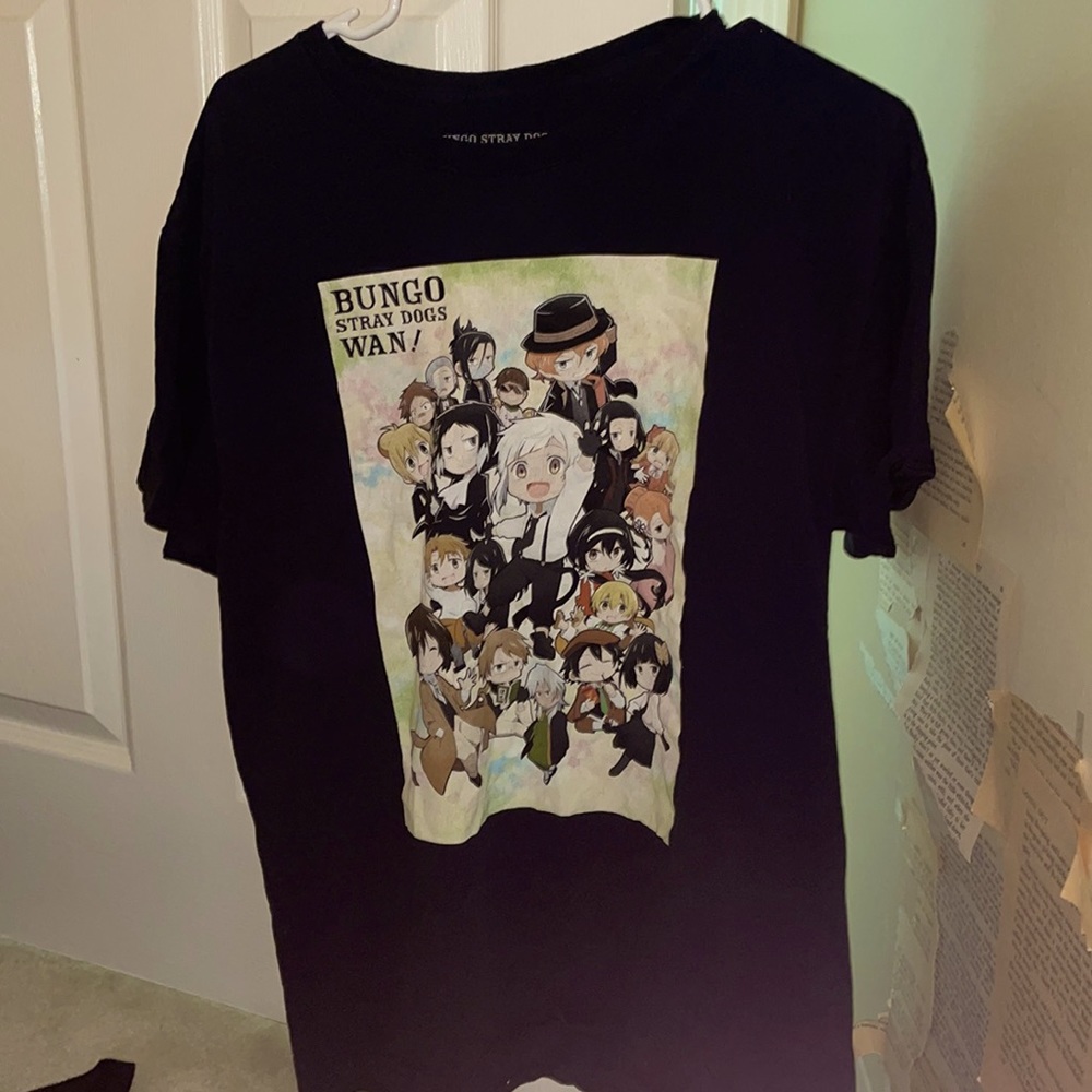 Bungo stray dog anime graphic t-shirt from hot topic